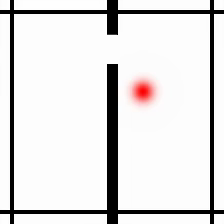 Goal observation for TwoRoom example 1